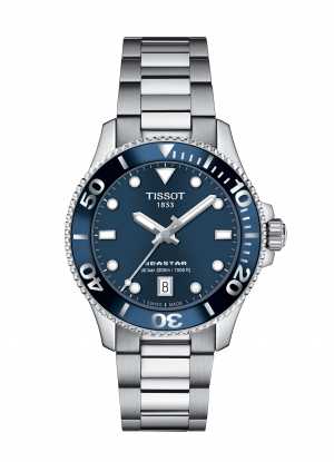 Tissot Seastar 1000 Blau 36mm | T1202101104100